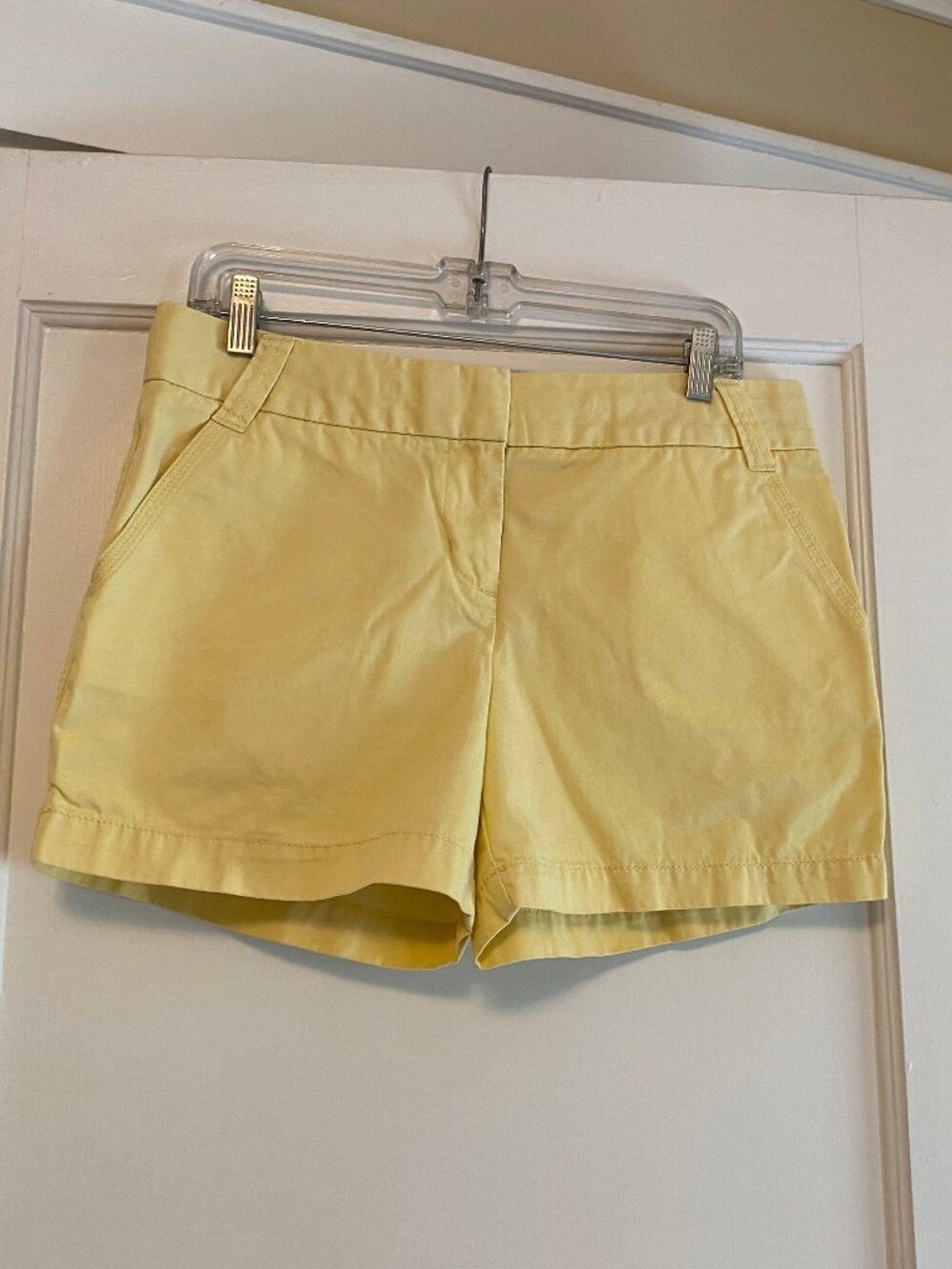 J. Crew "City Fit" classic twill chino shorts